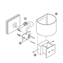Wall light "LAT" 6W dimmable light aperture