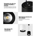 CCT "GESS" ceiling light COB 25W IP54