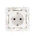 Socket Schuko plug 2 poles and ground 16 amperes