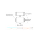 Dimmable TRIAC constant current driver 25-42V 8W 180mA