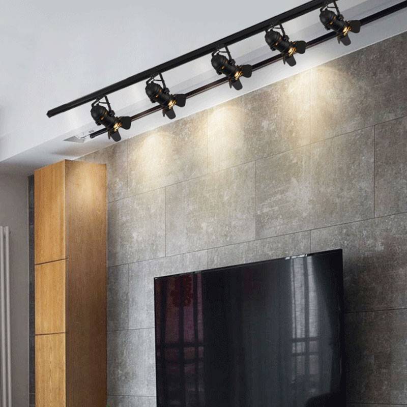 Adjustable spotlight  for 1-phase track - "Cinema" - E27