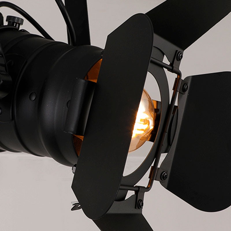 Adjustable spotlight  for 1-phase track - "Cinema" - E27