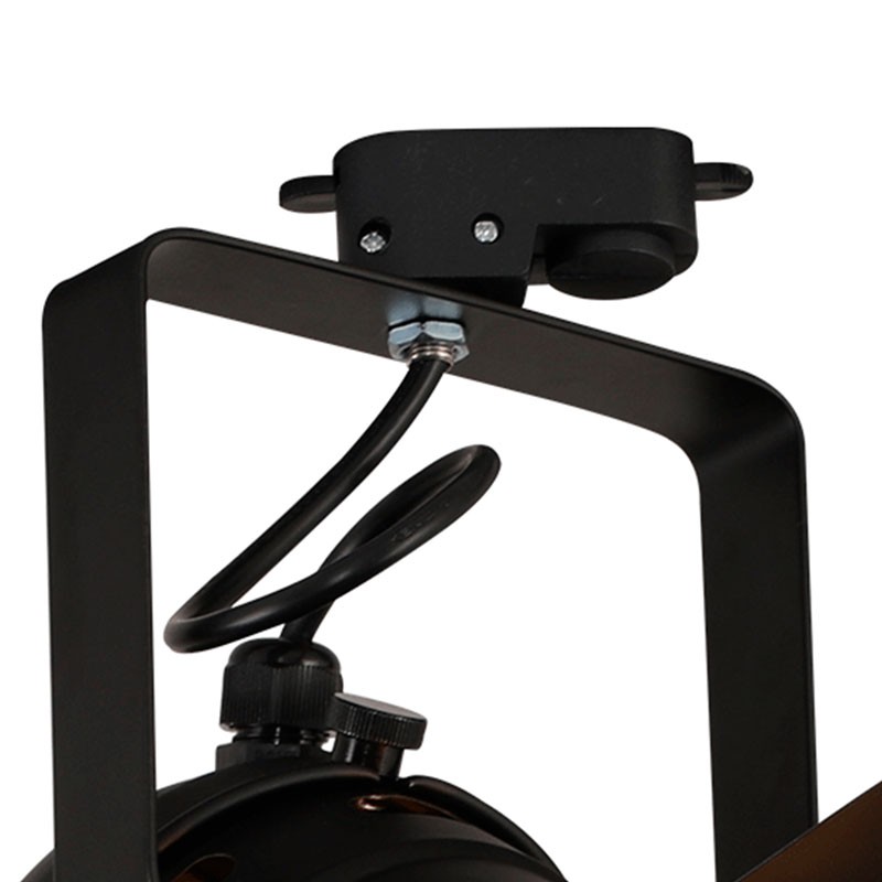 Adjustable spotlight  for 1-phase track - "Cinema" - E27