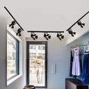 Adjustable spotlight  for 1-phase track - "Cinema" - E27