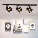 Adjustable spotlight  for 1-phase track - "Cinema" - E27