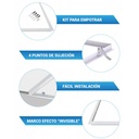 Recessed Frame Kit for LED Panels 60x60