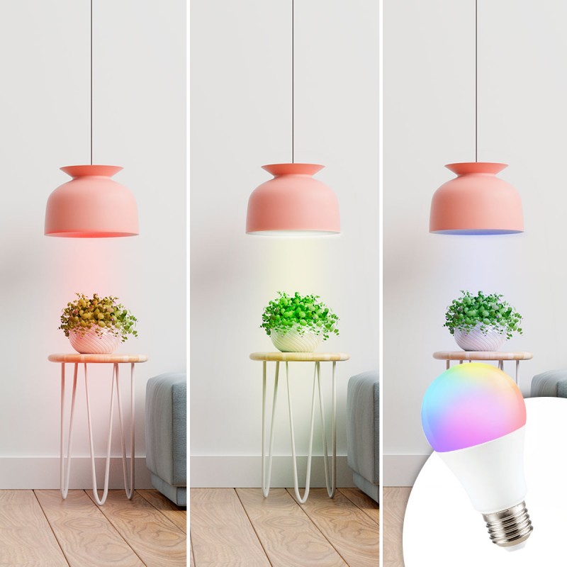 Smart WIFI Smart Bulb RGBWW E27 9W