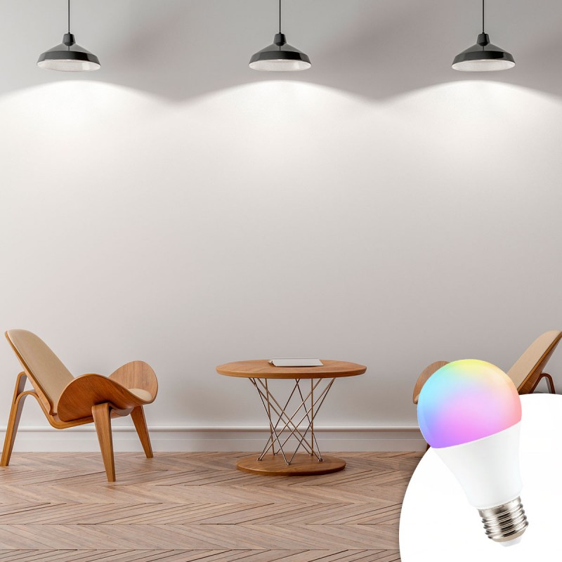 Smart WIFI Smart Bulb RGBWW E27 9W