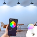 Smart WIFI Smart Bulb RGBWW E27 9W