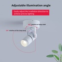 Wall and ceiling light LED COB "ESCOP" Adjustable with adjustable light angle  - 12W