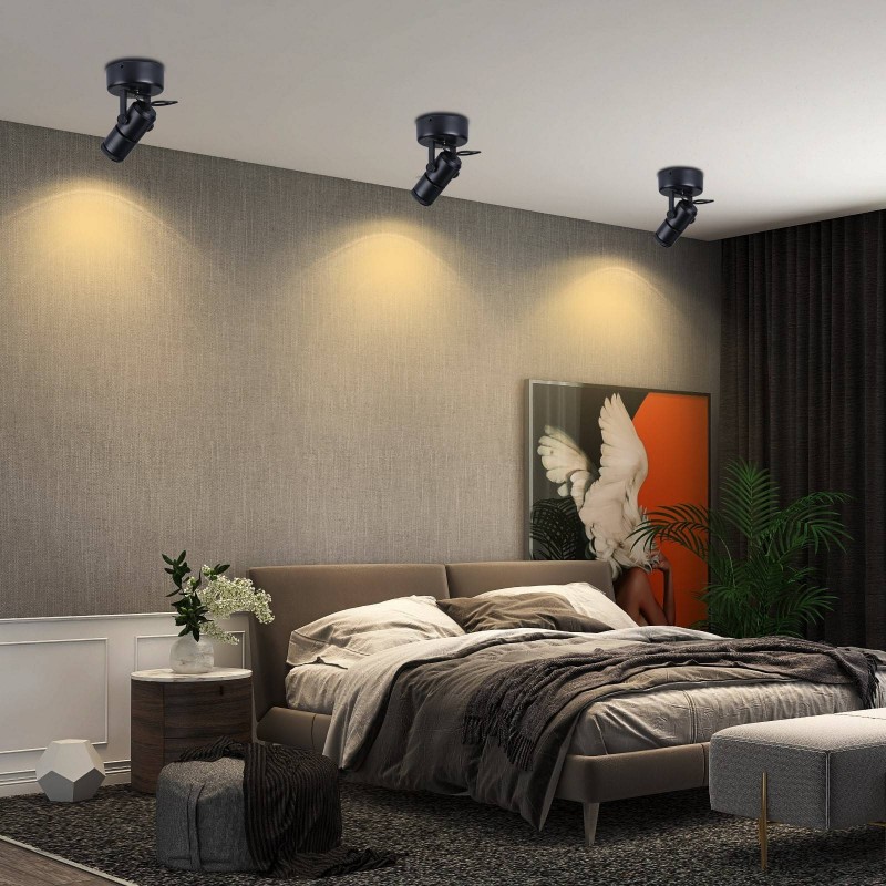 Wall and ceiling light LED COB "ESCOP" Adjustable with adjustable light angle  - 12W