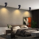 Wall and ceiling light LED COB "ESCOP" Adjustable with adjustable light angle  - 12W