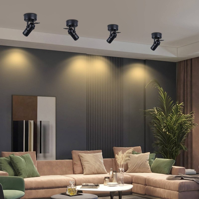 Wall and ceiling light LED COB "ESCOP" Adjustable with adjustable light angle  - 12W