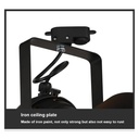 Extending and adjustable spotlight for 1-phase track - "Cinema" - E27
