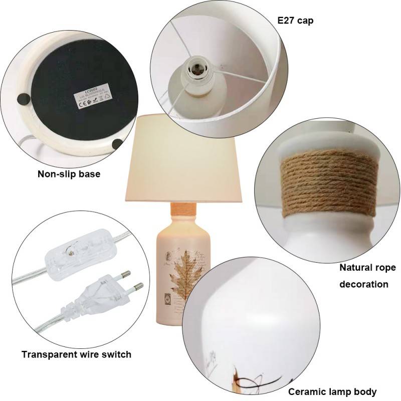 Ceramic lamp "ATUM".