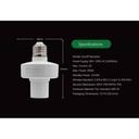 E27 WiFi Smart Lamp Holder Adapter | SONOFF SLAMPHER
