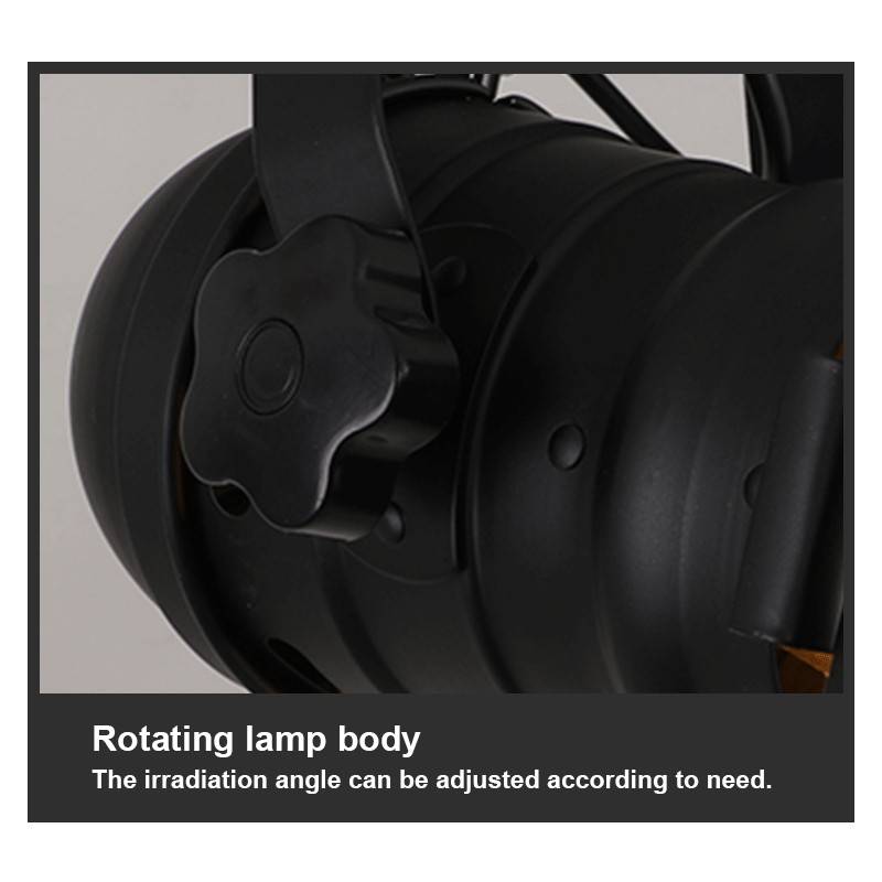 Extending and adjustable spotlight for 3-phase track - "Cinema" - E27