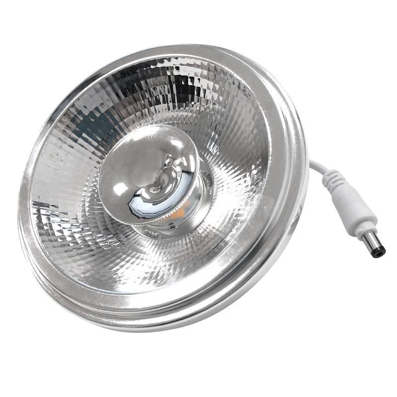 AR111 12W dimmable LED bulb - 24º - External driver - 1500lm
