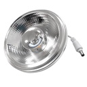 AR111 12W dimmable LED bulb - 24º - External driver - 1500lm