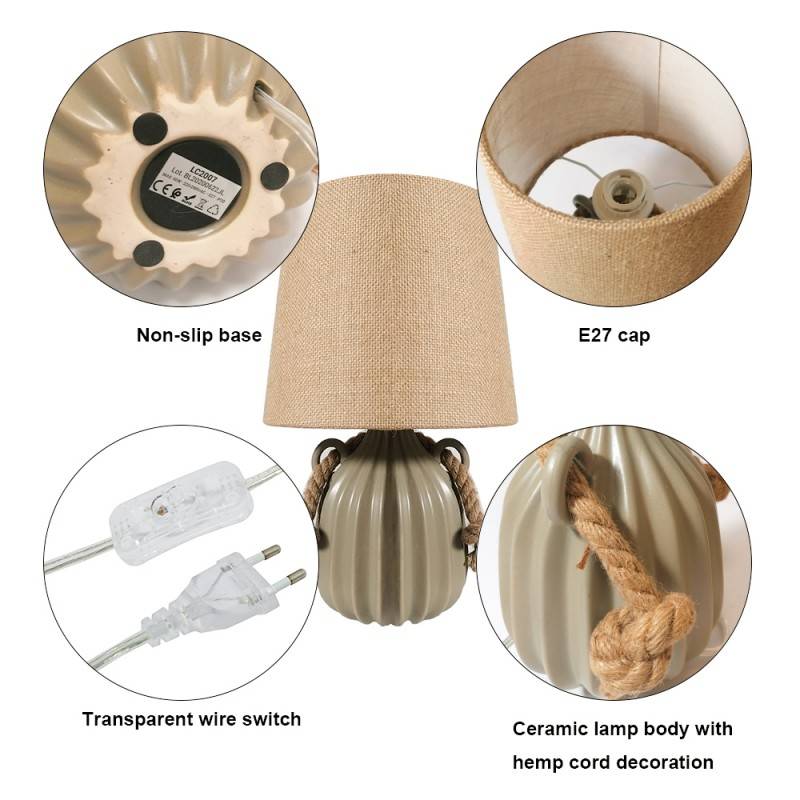 AYA" ceramic table lamp E27