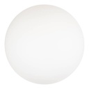 LED RGBW RESIN WHITE LED Sphere, 50CM. 2.4W, IP65, Rechargeable