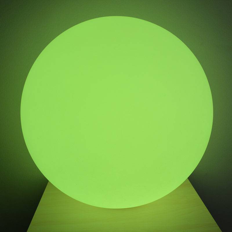 LED RGBW RESIN WHITE LED Sphere, 50CM. 2.4W, IP65, Rechargeable