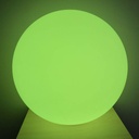 LED RGBW RESIN WHITE LED Sphere, 50CM. 2.4W, IP65, Rechargeable