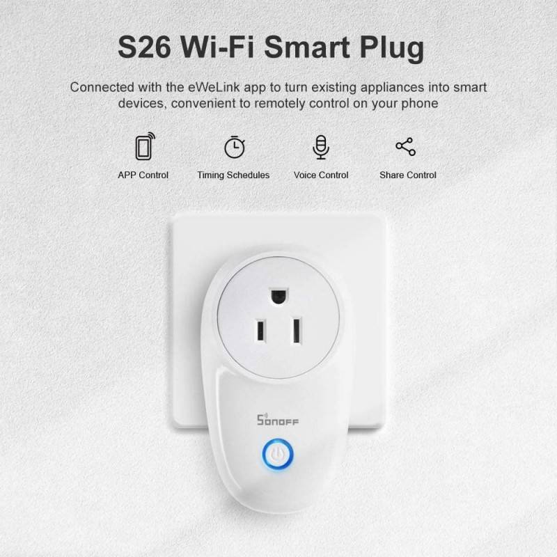 SONOFF S26 WiFi Smart Plug
