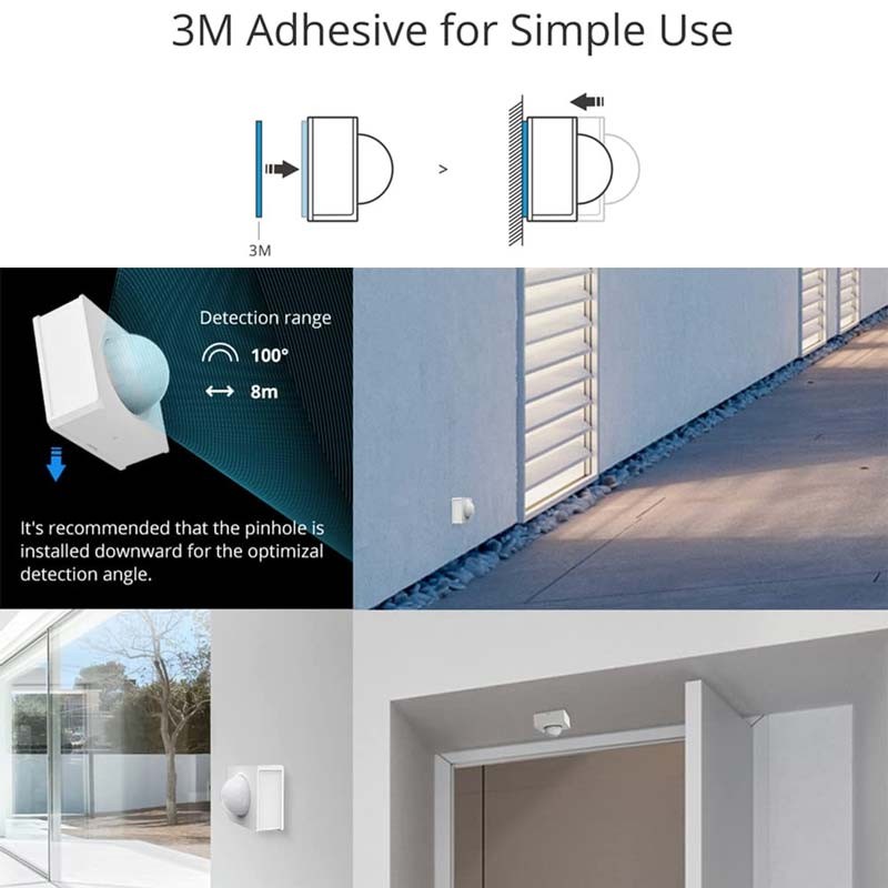 433Mhz PIR motion sensor - SONOFF PIR3-RF