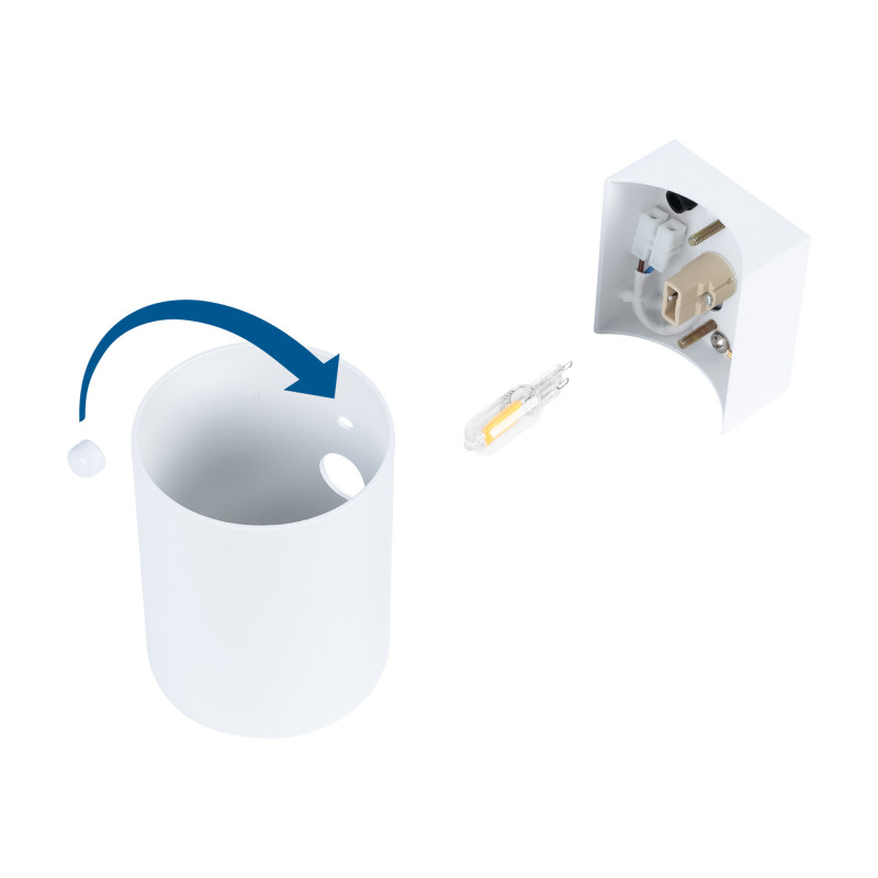 TUB "UP and Down" G9 interior wall sconces