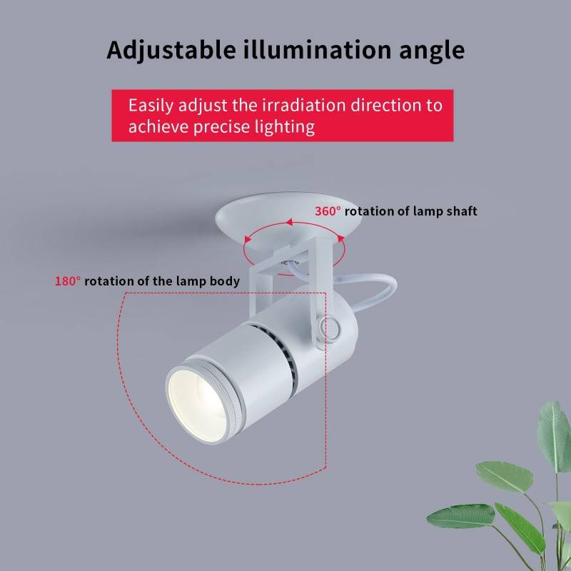 COB LED Ceiling Light "COOPEN" Adjustable with Zoom 12W