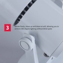COB LED Ceiling Light "COOPEN" Adjustable with Zoom 12W