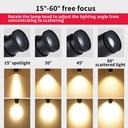 COB LED Ceiling Light "COOPEN" Adjustable with Zoom 12W