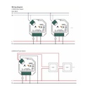 Single-color DALI and PUSH Dimmer Controller - 400W - 1 channel - 100-240V AC - Sunricher