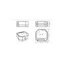 Single-color DALI and PUSH Dimmer Controller - 400W - 1 channel - 100-240V AC - Sunricher