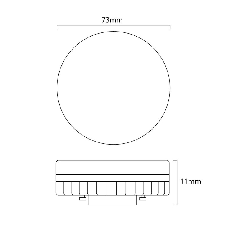 LED bulb GX53 CCT 3W - 120° - 350lm