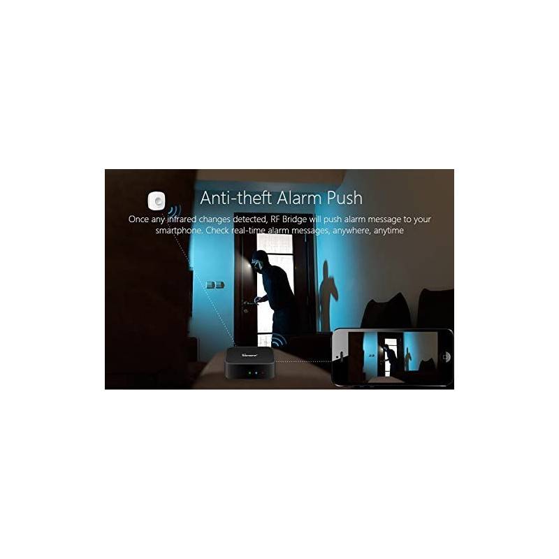Sensor de Alarma, apertura de puertas y ventanas | SONOFF DW2-wi-fi