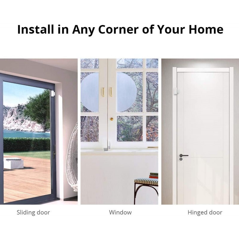Sensor de Alarma, apertura de puertas y ventanas | SONOFF DW2-wi-fi