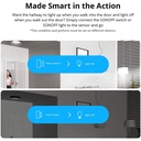 Sensor de Alarma, apertura de puertas y ventanas | SONOFF DW2-wi-fi