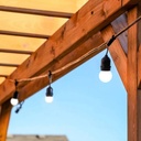 Outdoor garland with 10 bulbs IP65 KIT