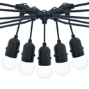 Outdoor garland with 10 bulbs IP65 KIT