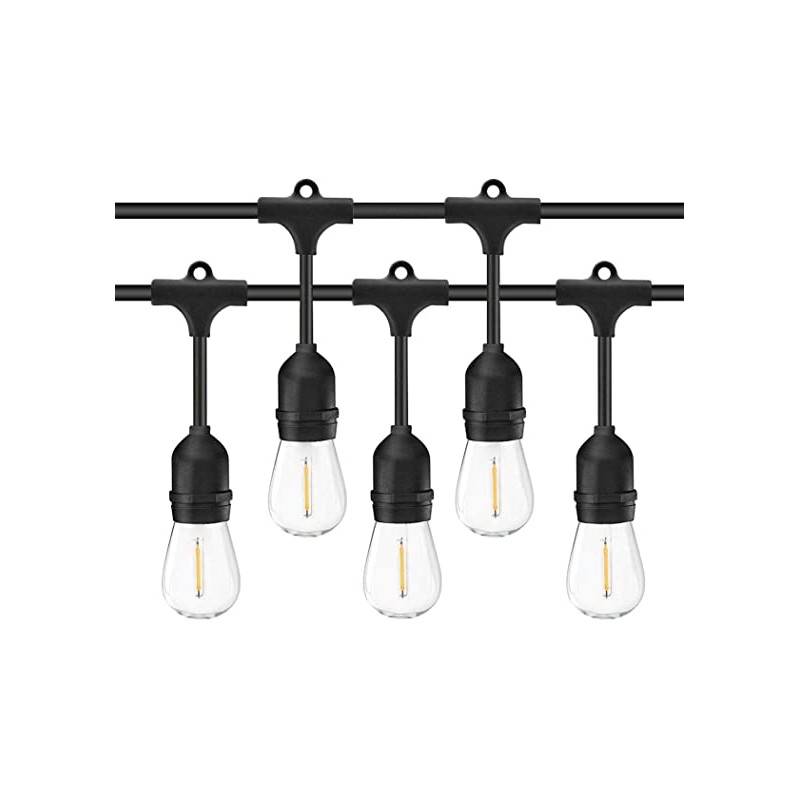 LED Bulb E27 S14 Clear 1W