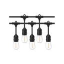 LED Bulb E27 S14 Clear 1W