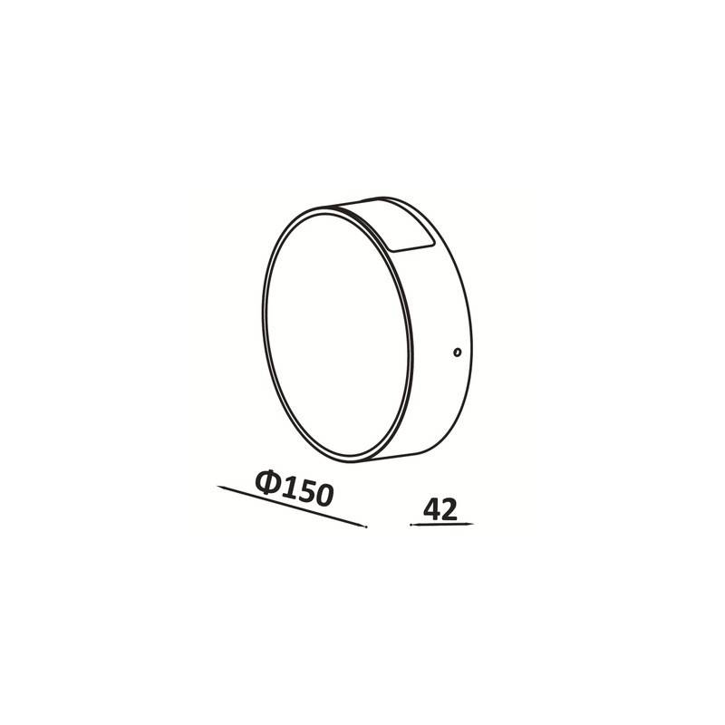 COB LED Wall Light "ROONER" 6W IP44
