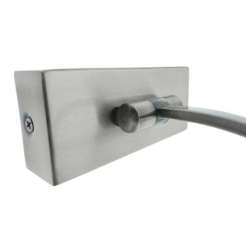 Adjustable 6W LED wall sconce for picture lighting