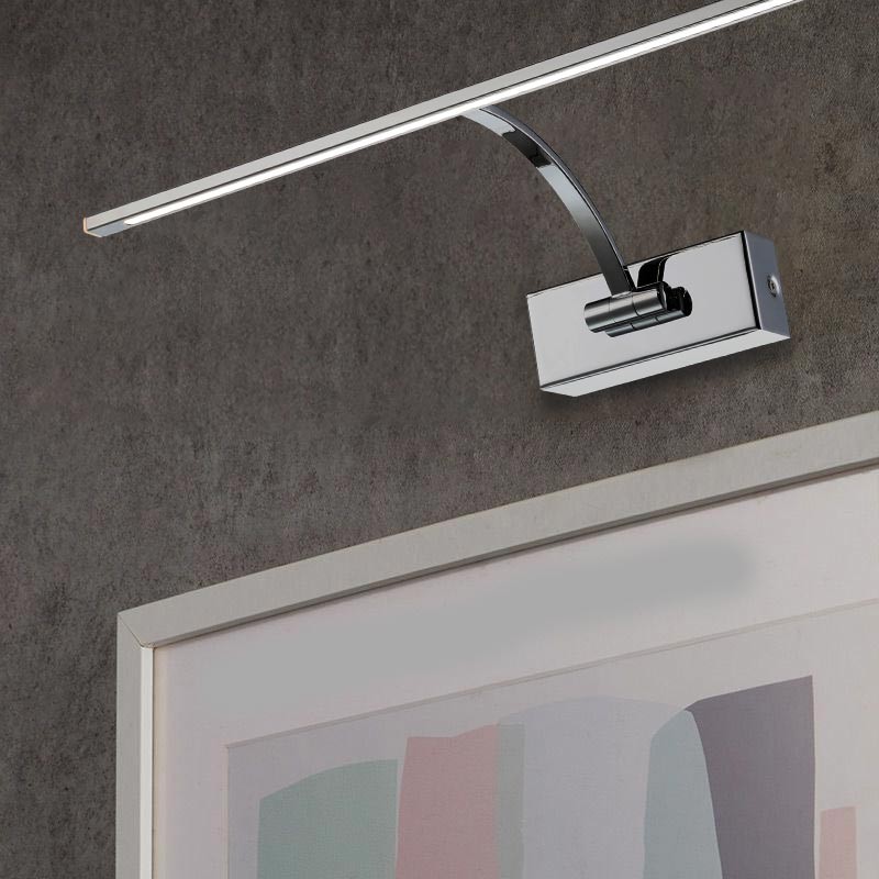 Adjustable 6W LED wall sconce for picture lighting
