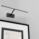 Adjustable 6W LED wall sconce for picture lighting