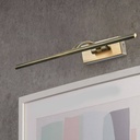 Adjustable 6W LED wall sconce for picture lighting