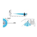 160º round PIR wall motion sensor