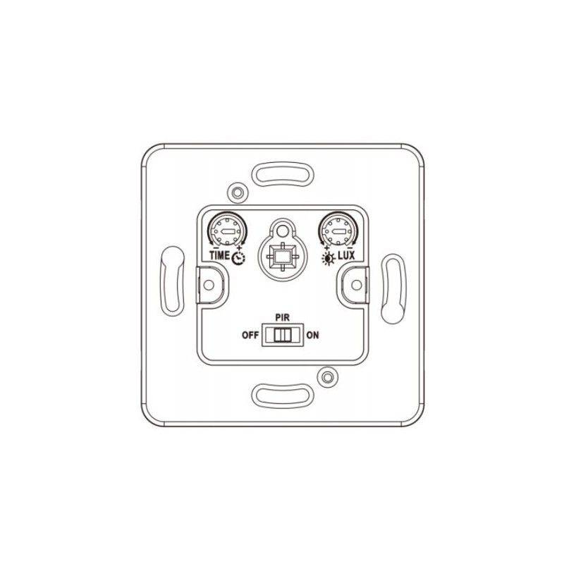 160º round PIR wall motion sensor